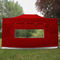 3m x 4.5m Gala Shade Pro Gazebo Red Sidewalls Gallery image 5